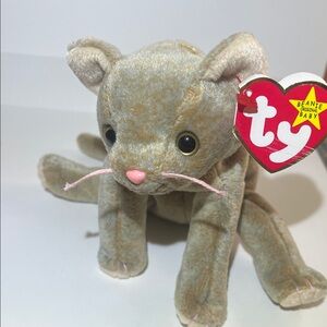 1999 Ty Beanie Babies Scat kitty with tag